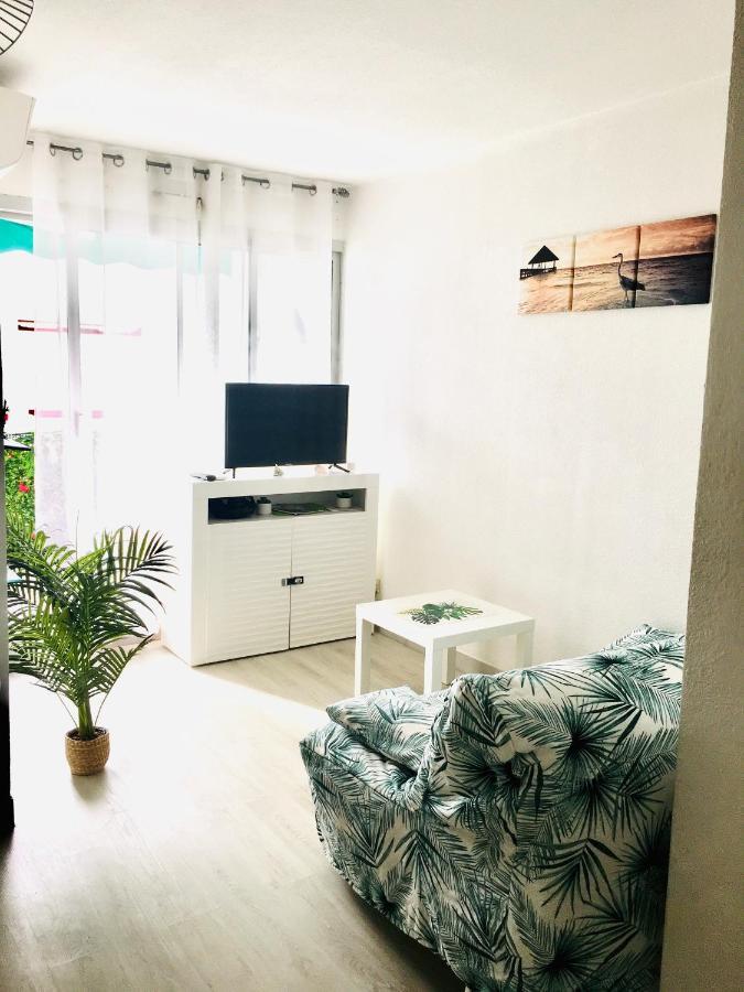 Studio Cosy Et Moderne Au Couchant Situe 150M De La Plage -Avec Parking Gratuit Prive - 25M2 - Climatise - Balcon - Wifi Gratuit La Grande Motte Exterior foto